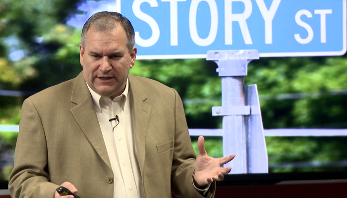 Ron Ploof on Story Street